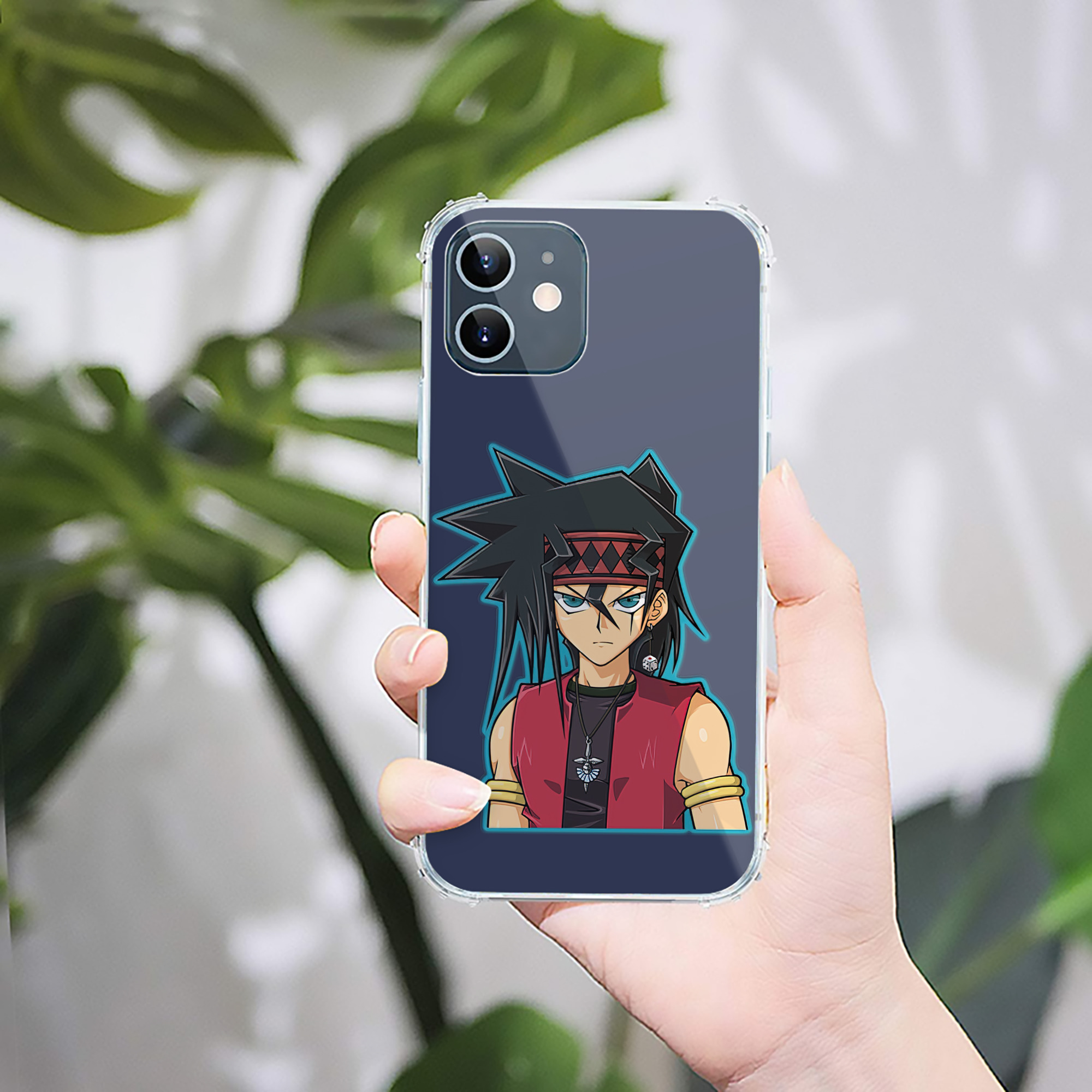 （画像用） 遊☆戯☆王 Yu-Gi-Oh! 【iPhone 12シリーズ対応】透明スマホケース（クリアソフトケース）